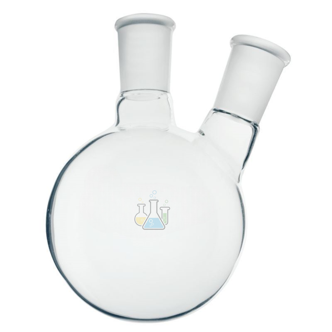 Two Neck Receiving Flask Round Bottom